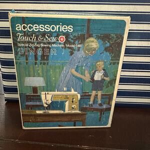 Vintage Singer accessories touch and sew model 648